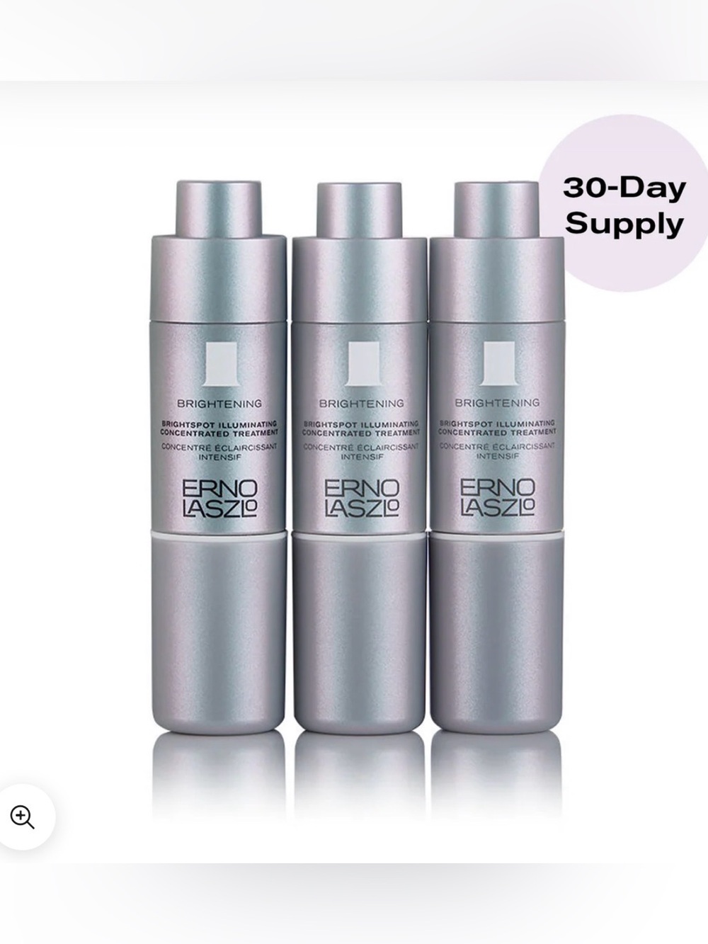 $120 MSRP!!! NIB Erno Laszlo Brightspot Illuminating Concentrated Treatment 30-D